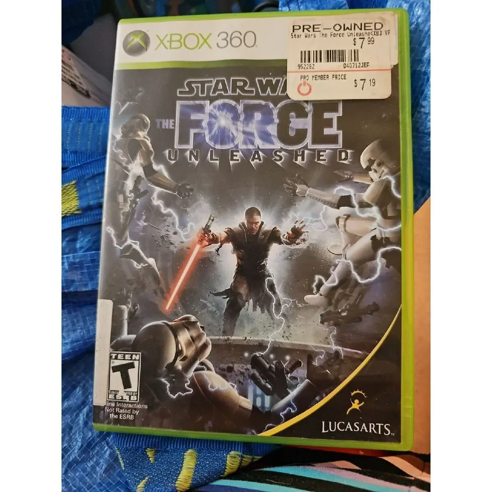Star Wars: The Force Unleashed (Microsoft‎ Xbox 360, 2008)